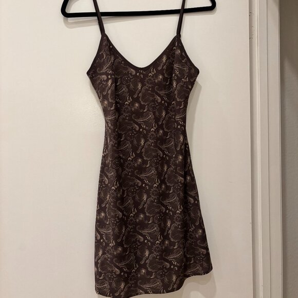 Princess Polly paisley mini slip dress size 4 - Picture 1 of 3